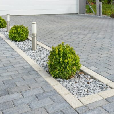 Grey block paving Tunbridge Wells