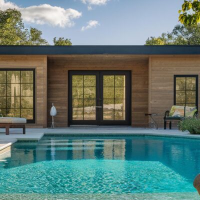 Swimming pool room garden Tunbridge Wells