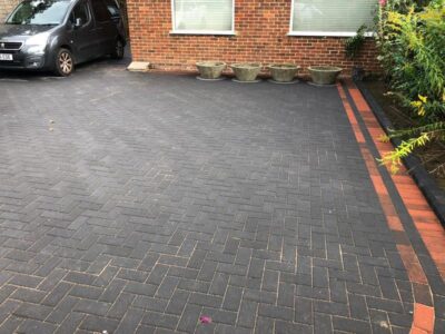 Block paved driveway chatham kent 04 Tunbridge Wells