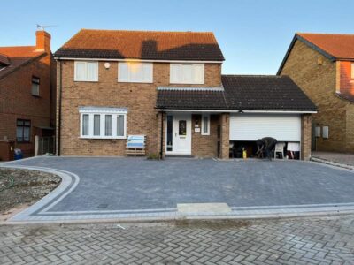 Executive house block paved driveay blue slate 10 Tunbridge Wells