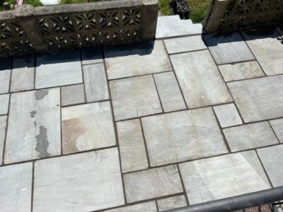 Indian sandstone patio 02 Tunbridge Wells