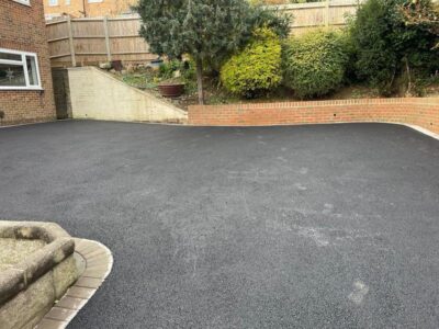 Tarmac driveway retaining wall 07 Tunbridge Wells