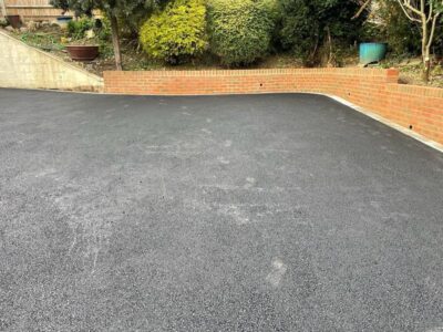 Tarmac driveway retaining wall 08 Tunbridge Wells