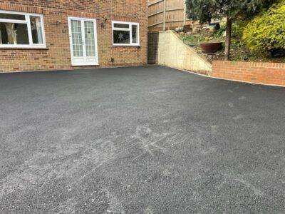 Tarmac driveway retaining wall 09 Tunbridge Wells
