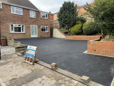 Tarmac driveway retaining wall 10 Tunbridge Wells