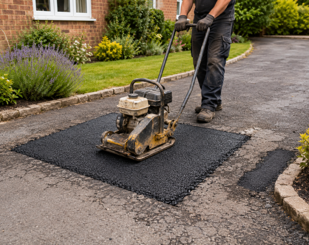 tarmac-driveway-being-repaired